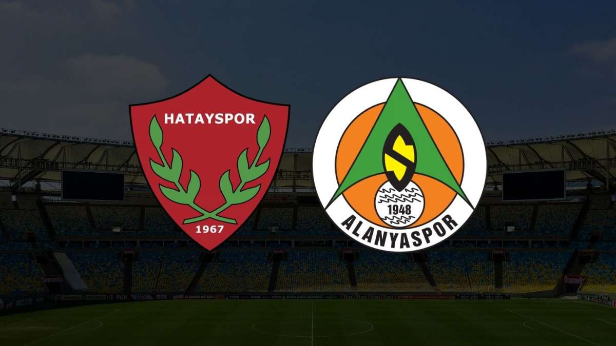 Hatayspor - Alanyaspor maçının ilk 11'leri belli oldu!