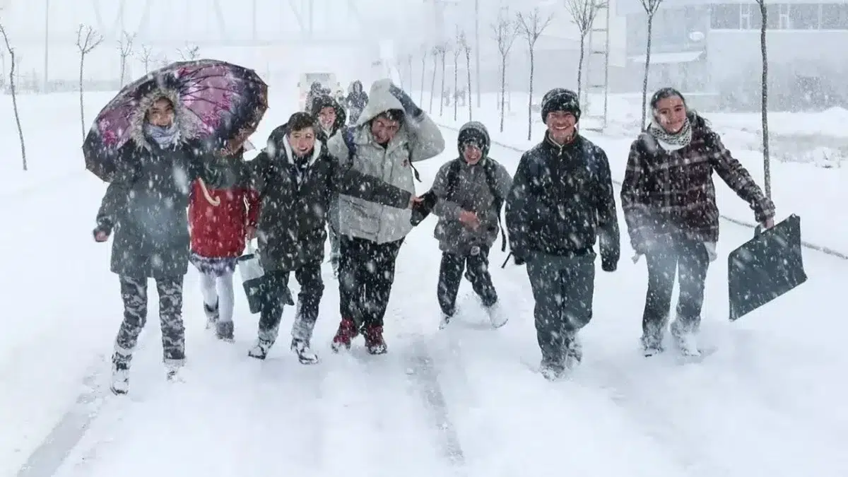 Okullar tatil edildi! Kar yağışı bazı ilçelerde eğitime ara verdirdi! İşte o ilçeler: