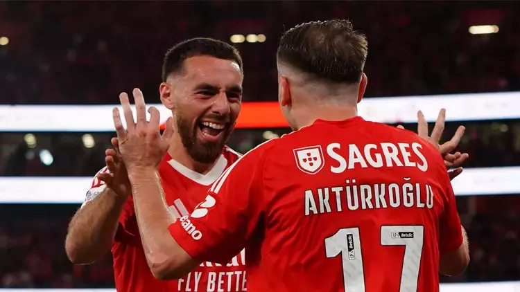 Kerem Aktürkoğlu ve Orkun Kökçü attı! Benfica, Şampiyonlar Ligi Son 16 Turuna adını yazdırdı!