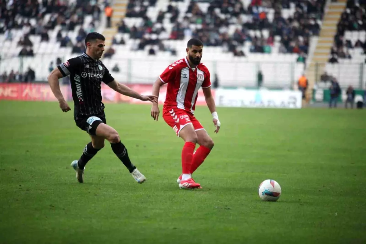 Samsunspor, Konyaspor'u deplasmanda tek golle geçti!