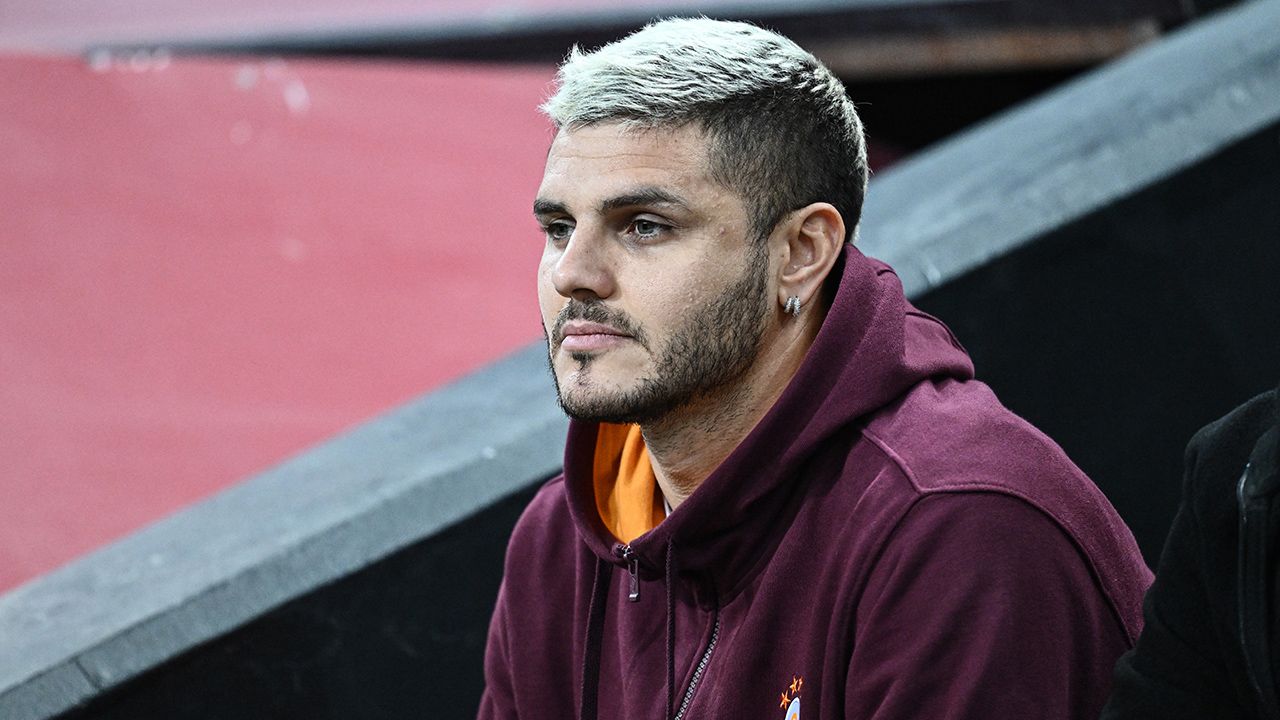 Galatasaraylı Mauro Icardi, derbi için İstanbul'a geldi!