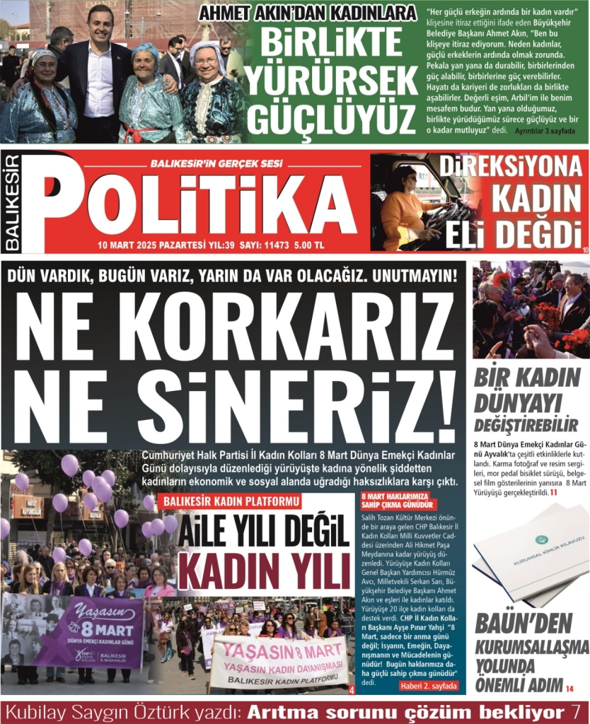 Balıkesir Politika Gazetesi