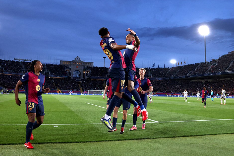 Kerem ve Orkun Yıkıldı! Barcelona, Benfica'yı rahat eleyerek Çeyrek Final biletini aldı!