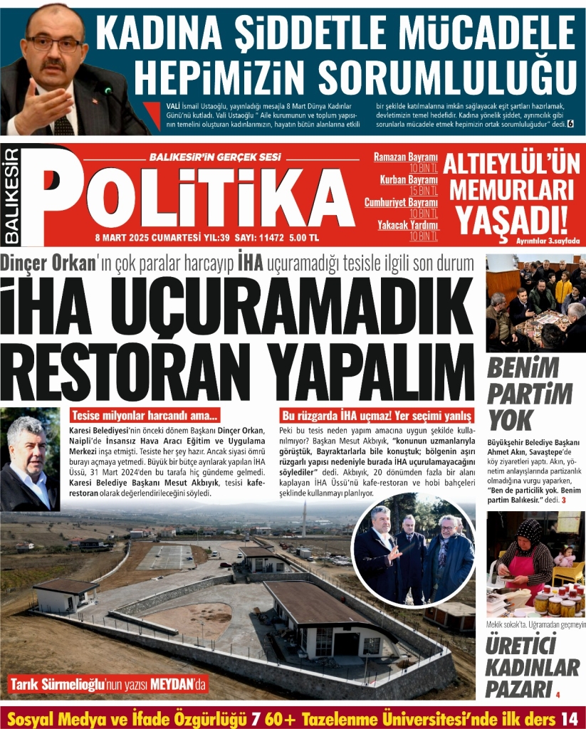 Balıkesir Politika Gazetesi