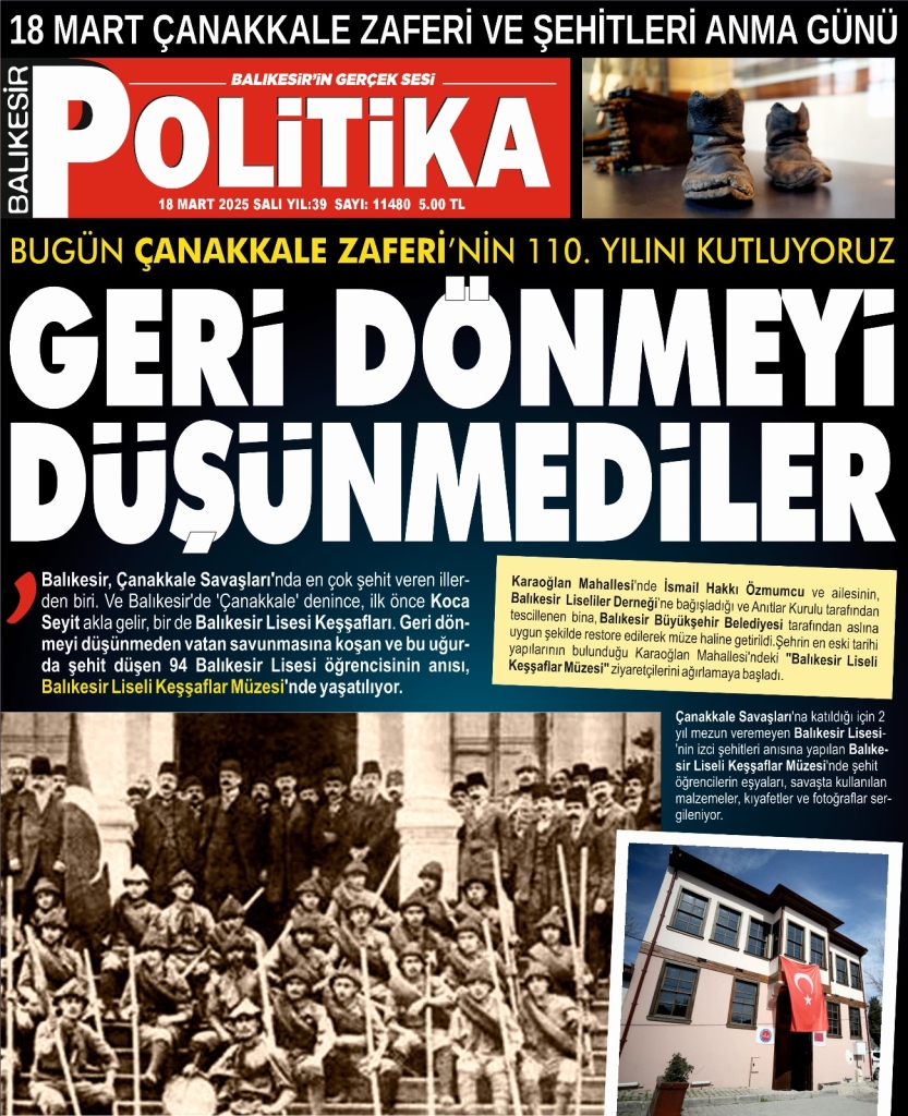 Balıkesir Politika Gazetesi