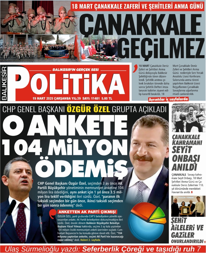 Balıkesir Politika Gazetesi