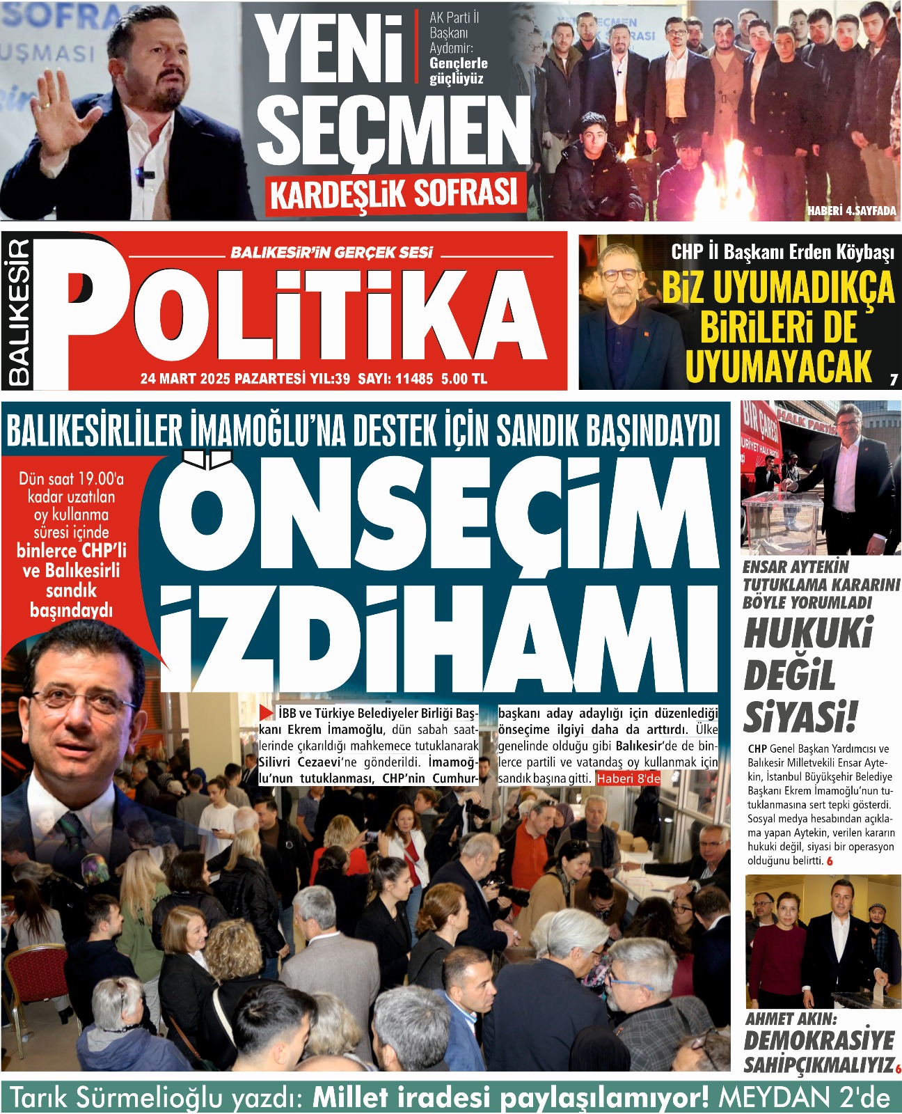 Balıkesir Politika Gazetesi