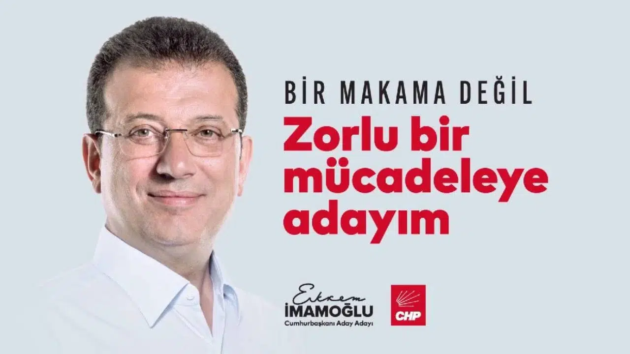 Ekrem İmamoğlu Açıkladı! ''Cumhurbaşkanı Adayıyım!''