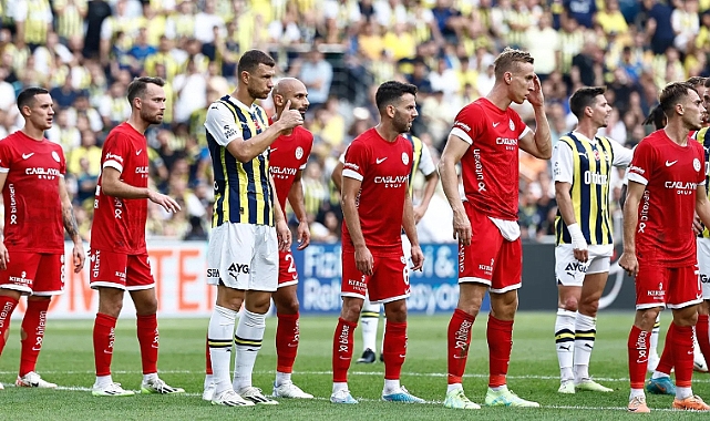 Fenerbahçe - Antalyaspor maçının ilk 11'leri belli oldu!